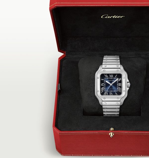 CARTIER SANTOS DE CARTIER BLUE DIAL