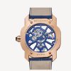 BVLGARI OCTO ROMA TOURBILLON ROSE GOLD BLUE DIAL