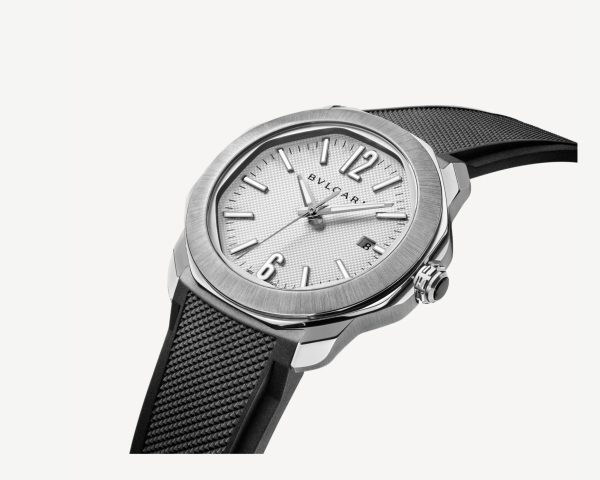 BVLGARI OCTO ROMA DATE WHITE DIAL