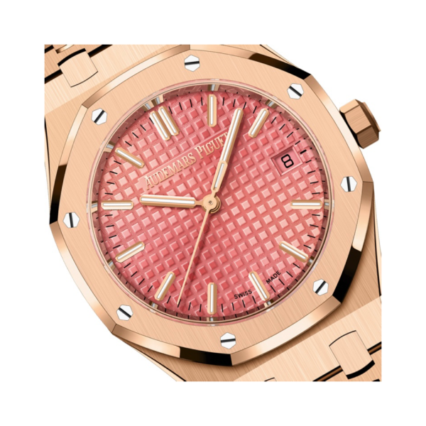 Royal Oak Selfwinding Pink Grande Tapisserie Dial