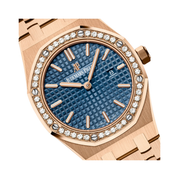 Royal Oak Quartz Blue Grande Tapisserie Dial