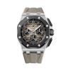 Royal Oak Offshore Selfwinding Chronograph Smoked Taupe Méga Tapisserie Dial