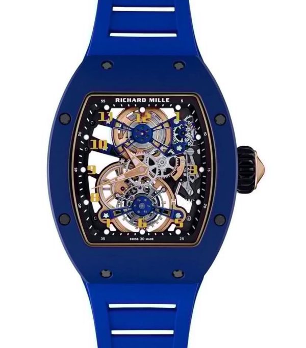 Richard Mille RM 17-02 Tourbillon Blue Quartz TPT