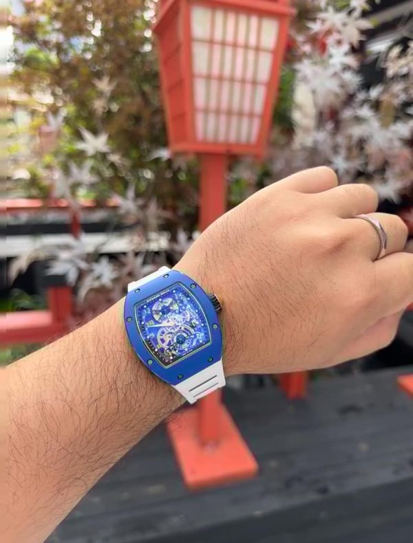 Richard Mille RM 17-02 Tourbillon Blue Quartz TPT