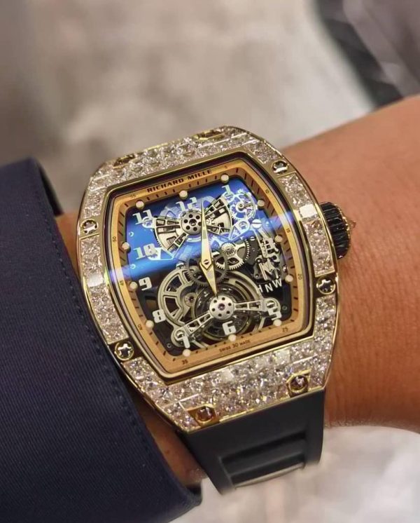 Richard Mille RM 17-01 Tourbillon Diamonds Rose Gold