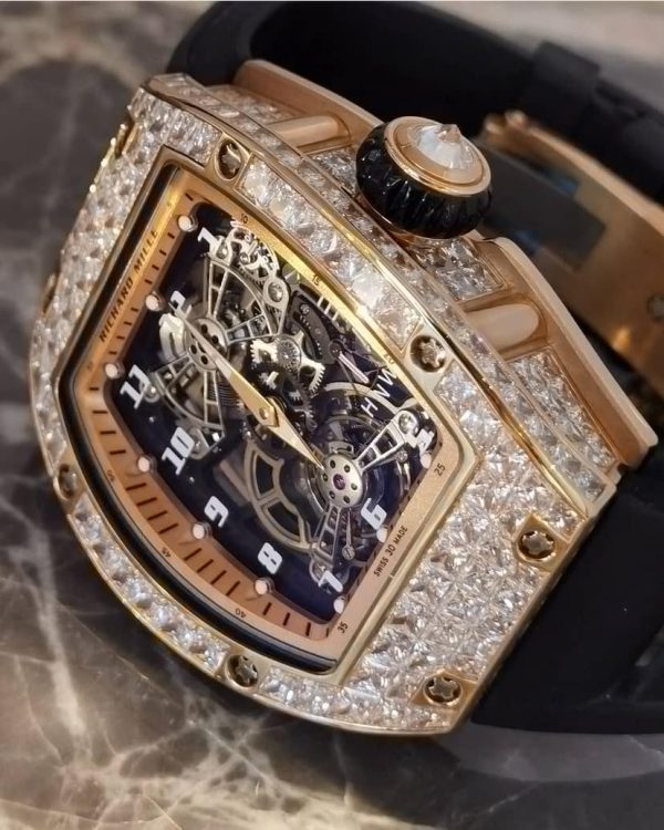 Richard Mille RM 17-01 Tourbillon Diamonds Rose Gold