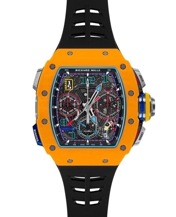 Richard Mille RM 65-01 Split-seconds Chronograph Dark Yellow Quartz TPT