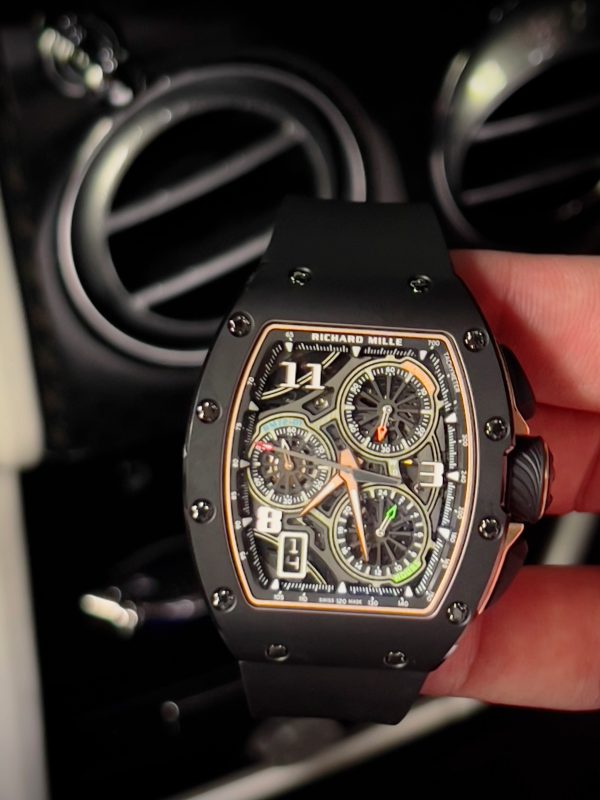 Richard Mille RM 72-01 Black ceramic Lifestyle In-House Chronograph