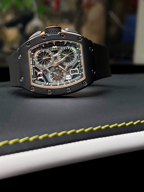 Richard Mille RM 72-01 Black ceramic Lifestyle In-House Chronograph