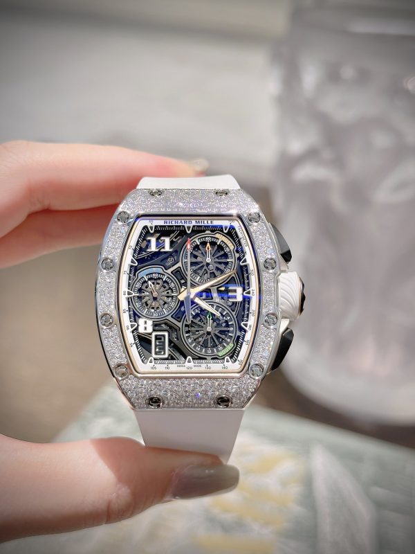 RM 72-01 Lifestyle Flyback Chronograph Snow-set