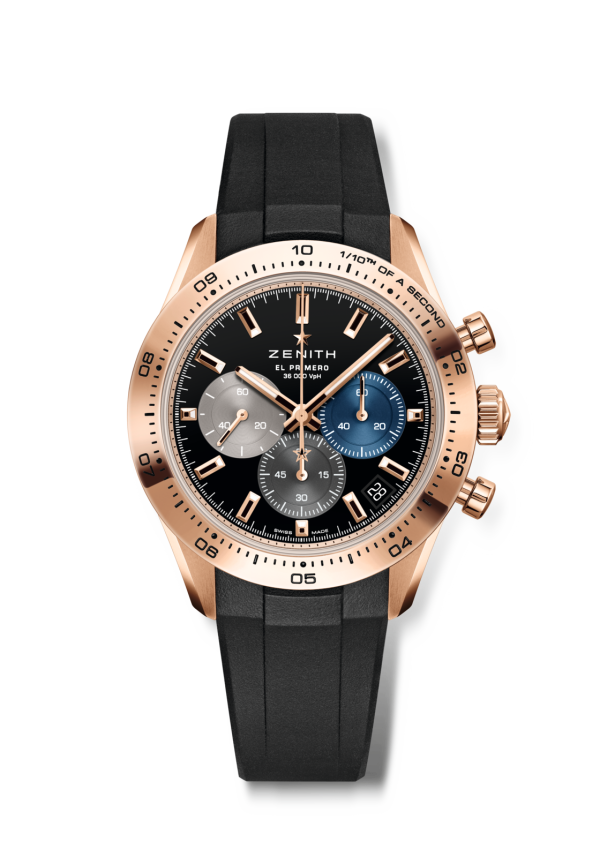 ZENITH CHRONOMASTER SPORT ROSE GOLD BLACK DIAL