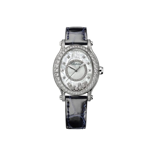 Chopard Happy Sport White Gold Diamonds Brand New