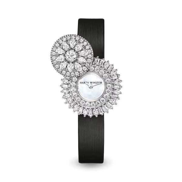 Harry Winston Rosebud High Jewelry Timepieces White Gold Brand new