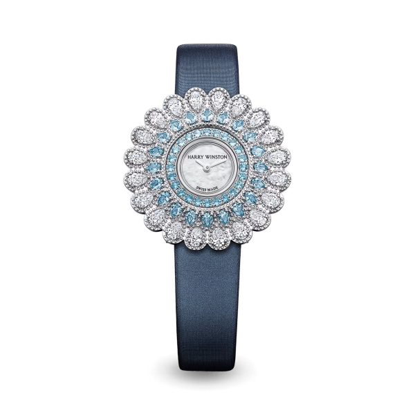 Harry Winston Marquise Time White Gold Brand new