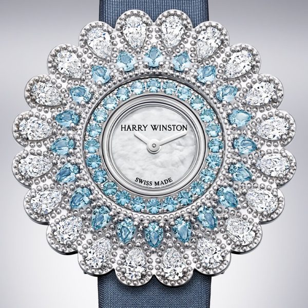 Harry Winston Marquise Time White Gold Brand new