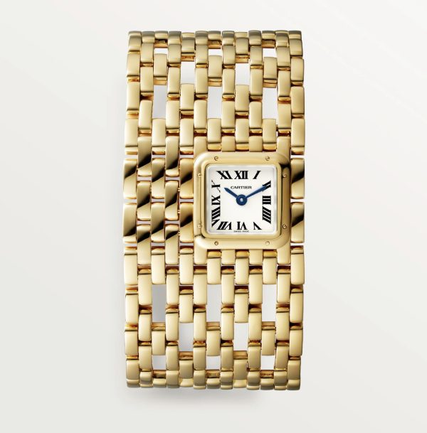 CARTIER LA PANTHÈRE DE CARTIER YELLOW GOLD CUFF WATCH