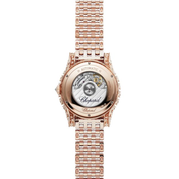 Chopard L'Heure Du Diamant Round Rose Gold Diamonds Brand new