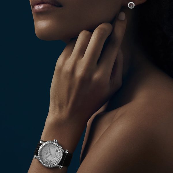 Chopard Happy Sport Lucent Steel Diamonds Brand New