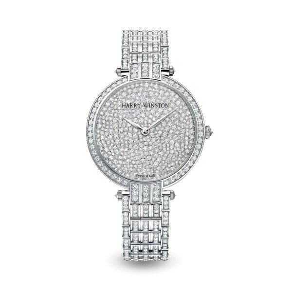 Harry Winston Premier Ladies 36mm White Gold Brand new