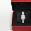 CARTIER BAIGNOIRE WHITE GOLD DIAMOND BEZEL