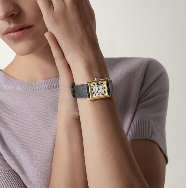 CARTIER TANK LOUIS YELLOW GOLD LARGE MODEL