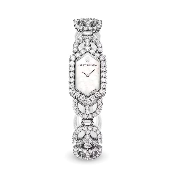 Harry Winston Art Deco High Jewelry Timepieces Platinum Brand new