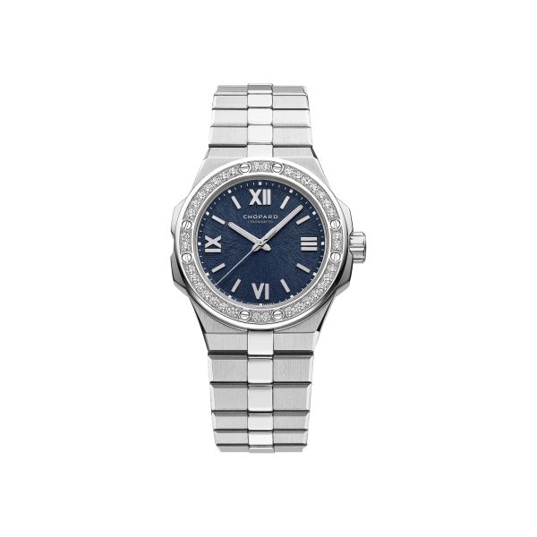 Chopard Alpine Eagle 33 Lucent Steel Diamonds Brand new