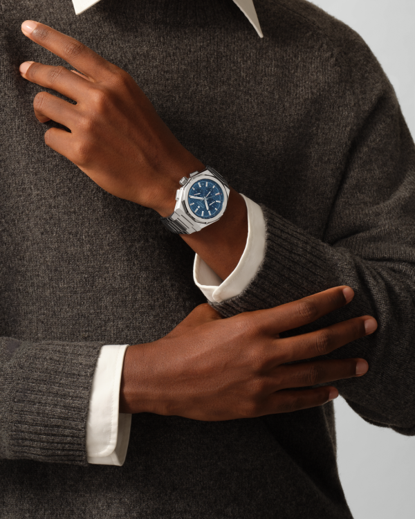 ZENITH DEFY SKYLINE CHRONO STEEL BLUE DIAL