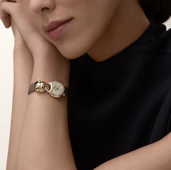 CARTIER LA PANTHÈRE DE CARTIER YELLOW GOLD GOLDEN DIAL