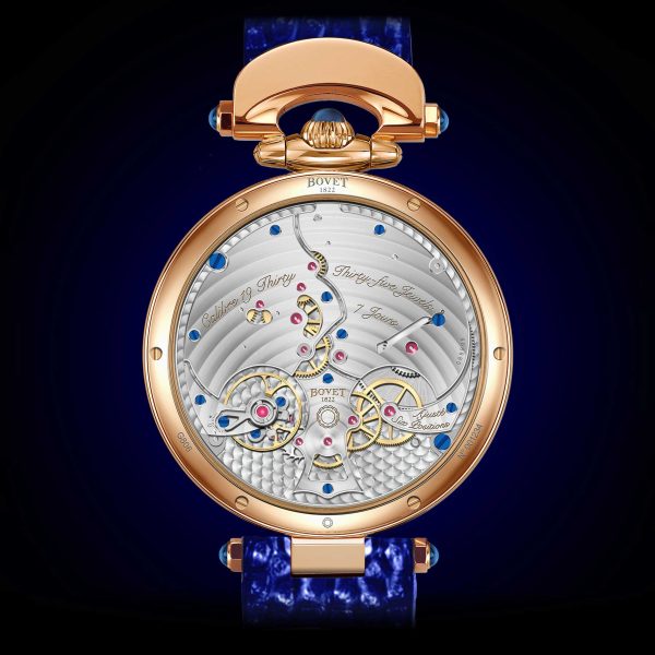 BOVET THE 19THIRTY TEAL BLUE GUIllOCHE