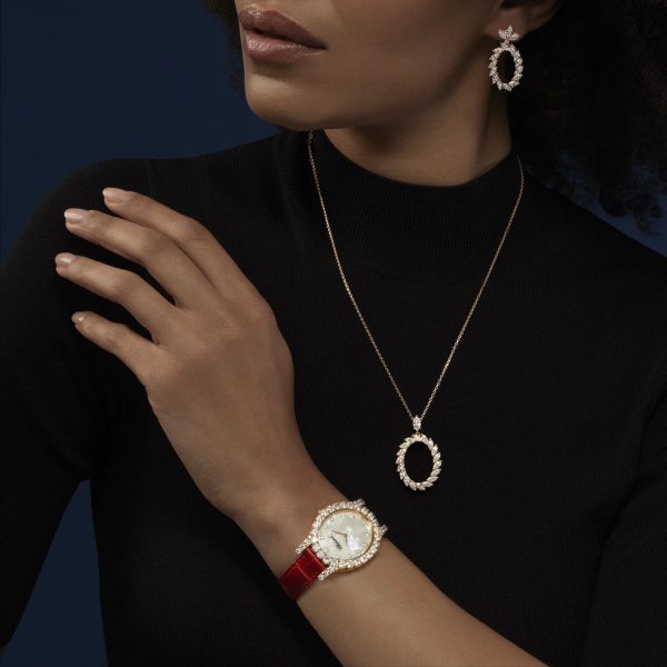 Chopard L'Heure Du Diamant Oval Rose Gold Diamonds Brand new