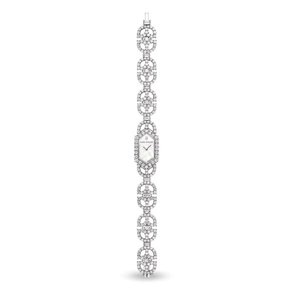 Harry Winston Art Deco High Jewelry Timepieces Platinum Brand new