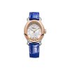Chopard Happy Sport Rose Gold Lucent Steel Diamonds Brand New