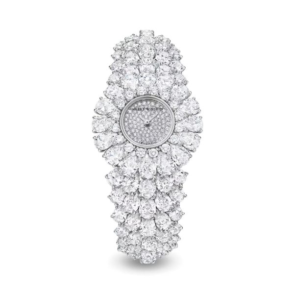 Harry Winston Halo High Jewelry Platinum Brand new
