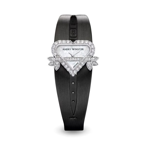 Harry Winston Rosebud Heart High Jewelry Timepieces Brand new