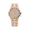 Chopard Alpine Eagle 41 Rose Gold Colored Sapphires Brand new
