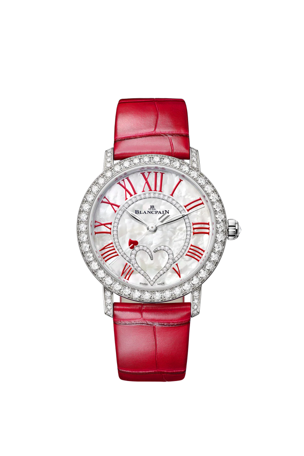 BLANCPAIN VALENTINE'S DAY WHITE GOLD DIAMONDS BEZEL