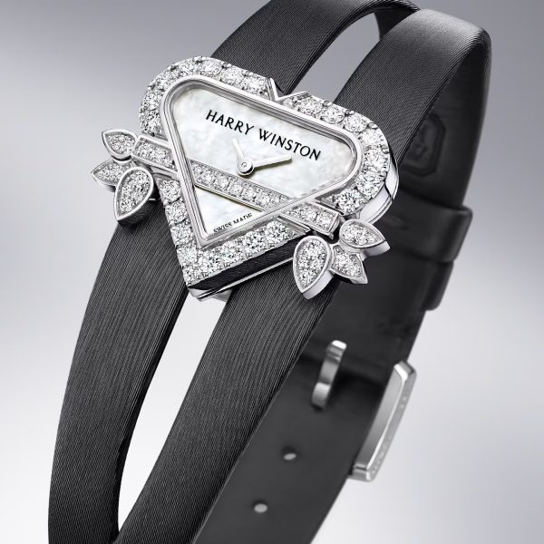 Harry Winston Rosebud Heart High Jewelry Timepieces Brand new