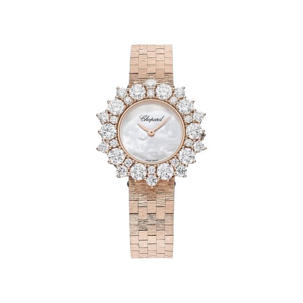 Chopard L'Heure Du Diamant Round Rose Gold Diamonds Brand new