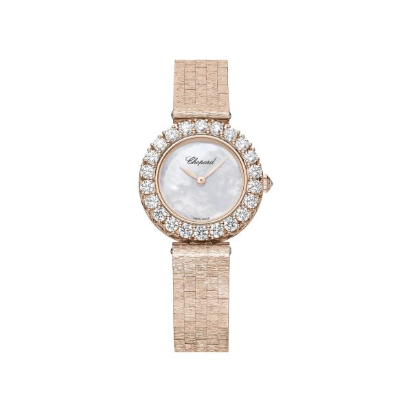 Chopard L'Heure Du Diamant Round Rose Gold Diamonds Brand new