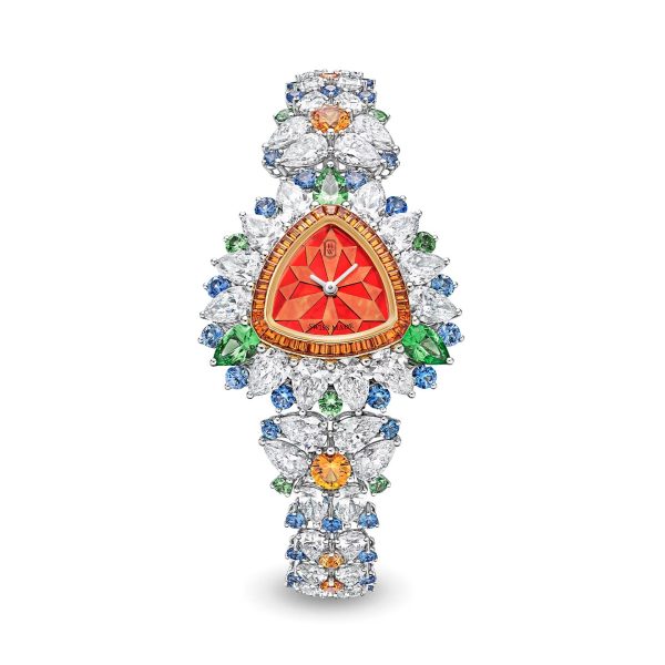 Harry Winston Candy High Jewelry Watch Platinum Yellow Gold Brand new