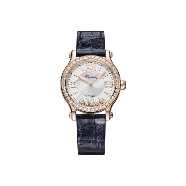 Chopard Happy Sport Rose Gold Diamonds Brand New