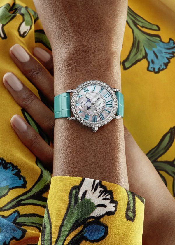 BLANCPAIN LADYBIRD COLORS PHASES DE LUNA ROSE GOLD