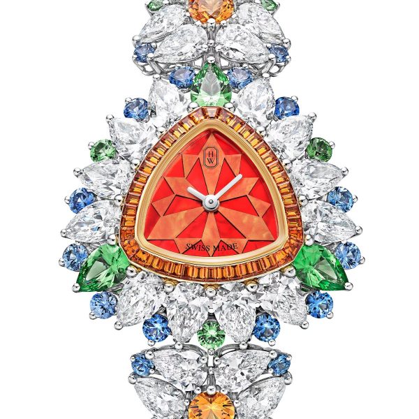 Harry Winston Candy High Jewelry Watch Platinum Yellow Gold Brand new