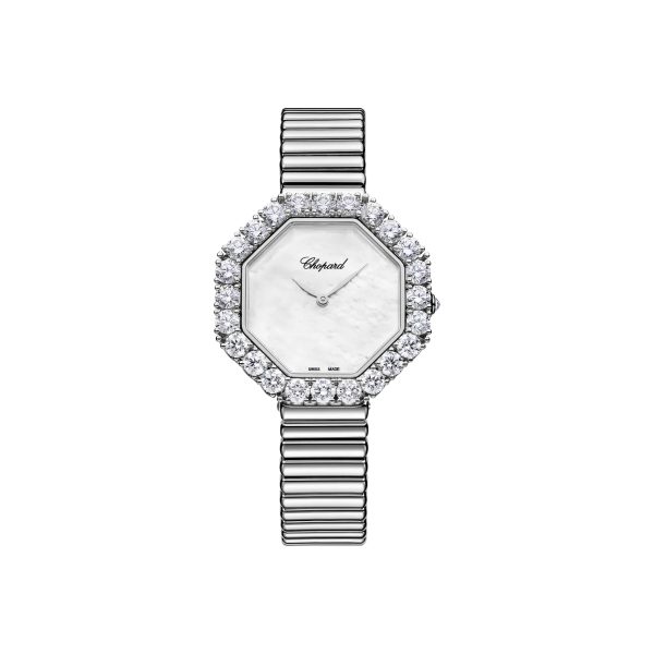 Chopard L'Heure Du Diamant Round Octagonal White Gold Diamonds Brand new