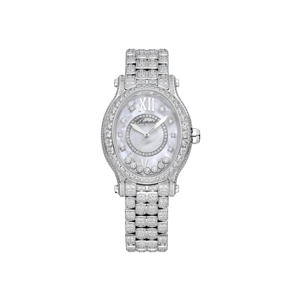 Chopard Happy Sport White Gold Diamonds Brand New