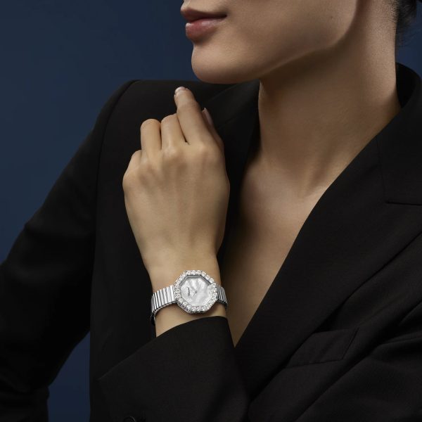 Chopard L'Heure Du Diamant Round Octagonal White Gold Diamonds Brand new