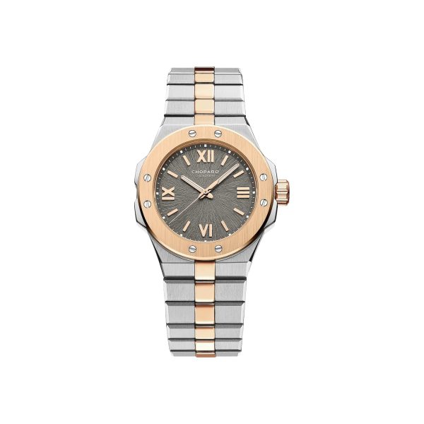 Chopard Alpine Eagle 33 Rose Gold Lucent Steel Diamonds Brand new