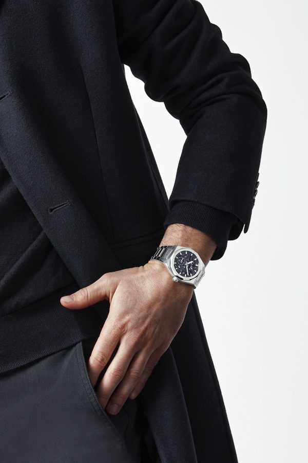 ZENITH DEFY SKYLINE SKELETON STEEL BLACK DIAL