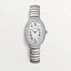 CARTIER BAIGNOIRE WHITE GOLD DIAMOND BEZEL